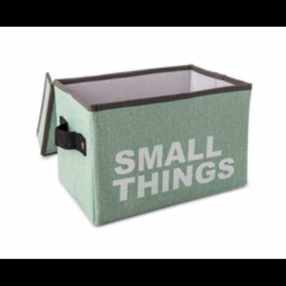 New "Small things" storage bin box with lid - Picture 2 of 2